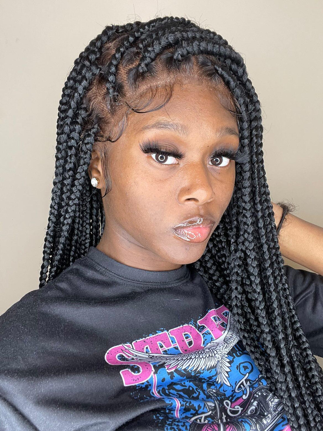 Sweety - FINAL SALE - Ready To Ship - Large Knotless Braids