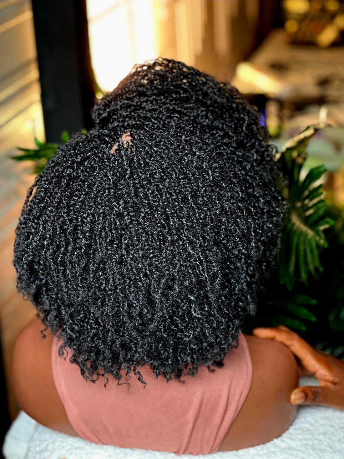 Remy - Tiny Curly Wig